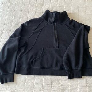 Lululemon Scuba Oversized Funnel-Neck Half Zip